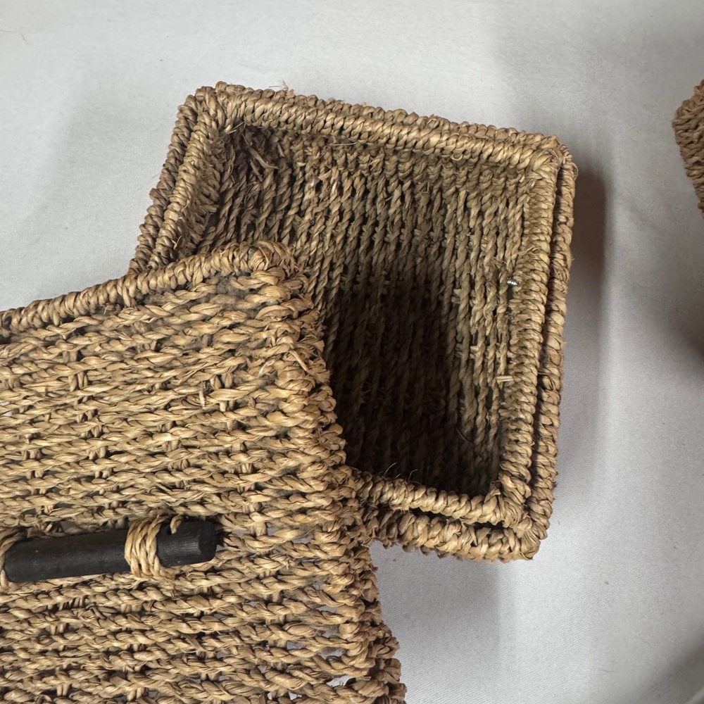 Set of Seagrass Storage Baskets - Picture 5 of 16